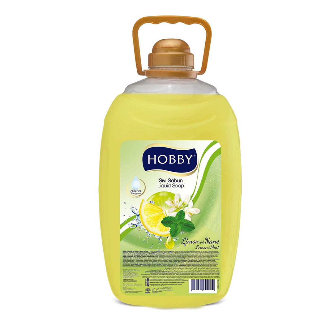 مایع دستشویی رمانتیک با رایحه لیمو هوبی ۳٫۶ لیتری Hobby
