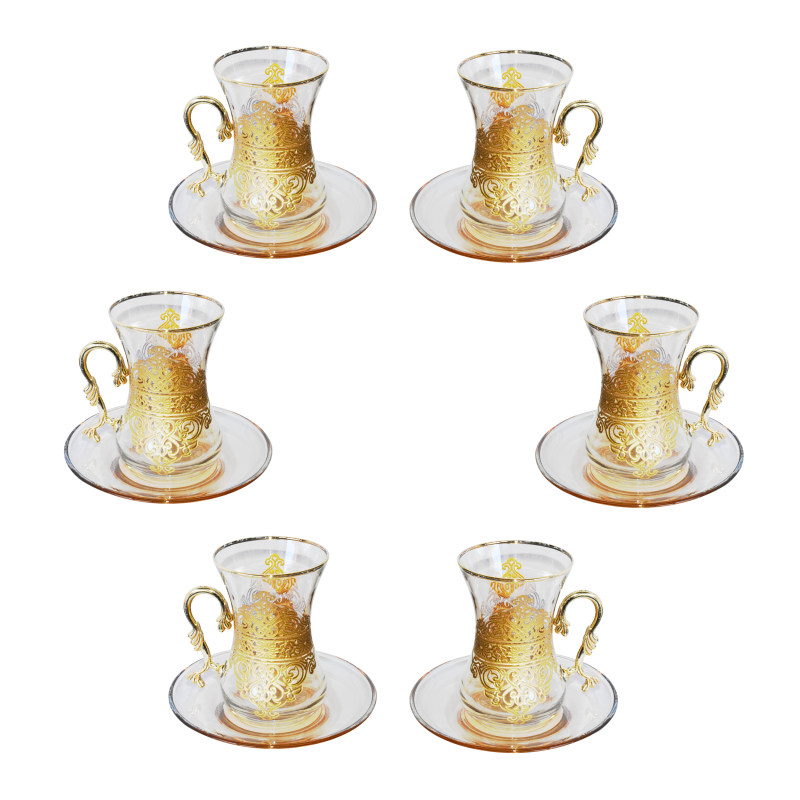 سرویس چای خوری ۱۲ پارچه هند مید مدل Tea set