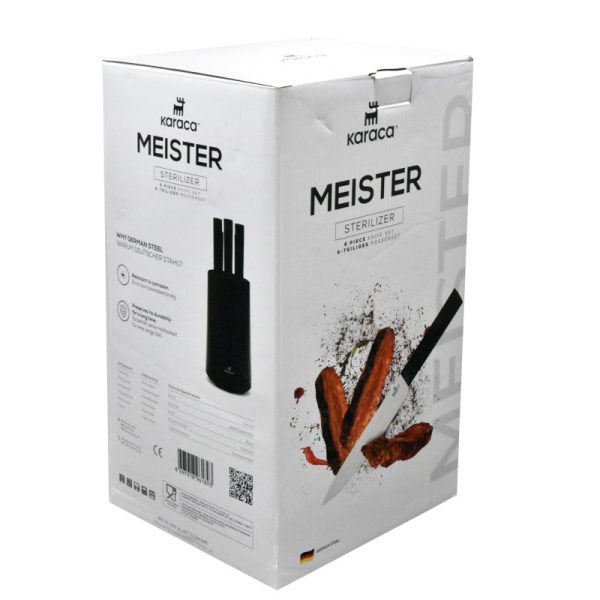چاقو 6 پارچه کاراجا مدل Meister